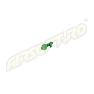 RETRO ARMS BOLT CATCH PT. SERIILE M4/AR15 - CNC - TYPE A - VERDE