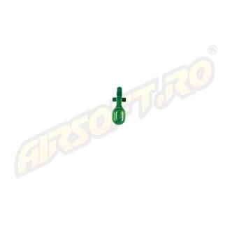RETRO ARMS BOLT CATCH PT. SERIILE M4/AR15 - CNC - TYPE A - VERDE