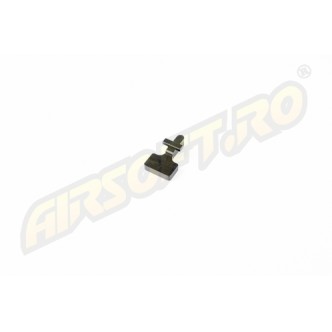 RETRO ARMS BOLT CATCH PT. SERIILE M4/AR15 - CNC - TYPE B - NEGRU