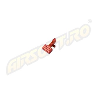 RETRO ARMS CNC AR-15/M4 BOLT CATCH - TYPE B - RED