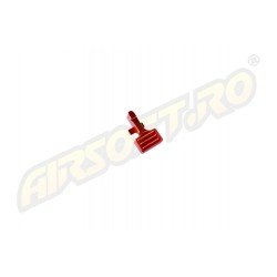 RETRO ARMS BOLT CATCH PT. SERIILE M4/AR15 - CNC - TYPE B - ROSU