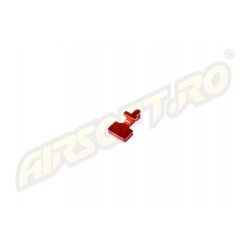 RETRO ARMS BOLT CATCH PT. SERIILE M4/AR15 - CNC - TYPE B - ROSU