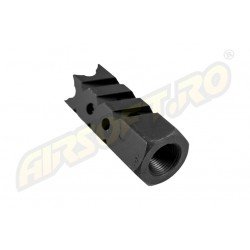 EVOLUTION SOFTAIR SUPRESOR DE FLAMA/FLASH HIDER - SHARK - 14MM - CCW