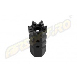 EVOLUTION SOFTAIR SUPRESOR DE FLAMA/FLASH HIDER - SHARK - 14MM - CCW