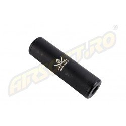 EVOLUTION SOFTAIR  SKULL AND SWORD SILENCER - 14MM - CW/CCW