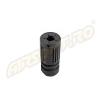 EVOLUTION SOFTAIR SPEGNIFIAMMA/FLASH HIDER - CNC STEEL KNIGTH - 14MM - CCW