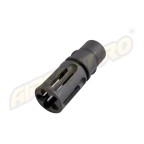 EVOLUTION SOFTAIR FLASH HIDER- CNC STEEL BIRDCAGE - 14MM - CW/CCW