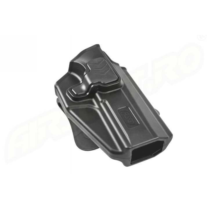 TEACA DIN POLYMER PENTRU CZ P-07 / CZ P-09 - BLACK