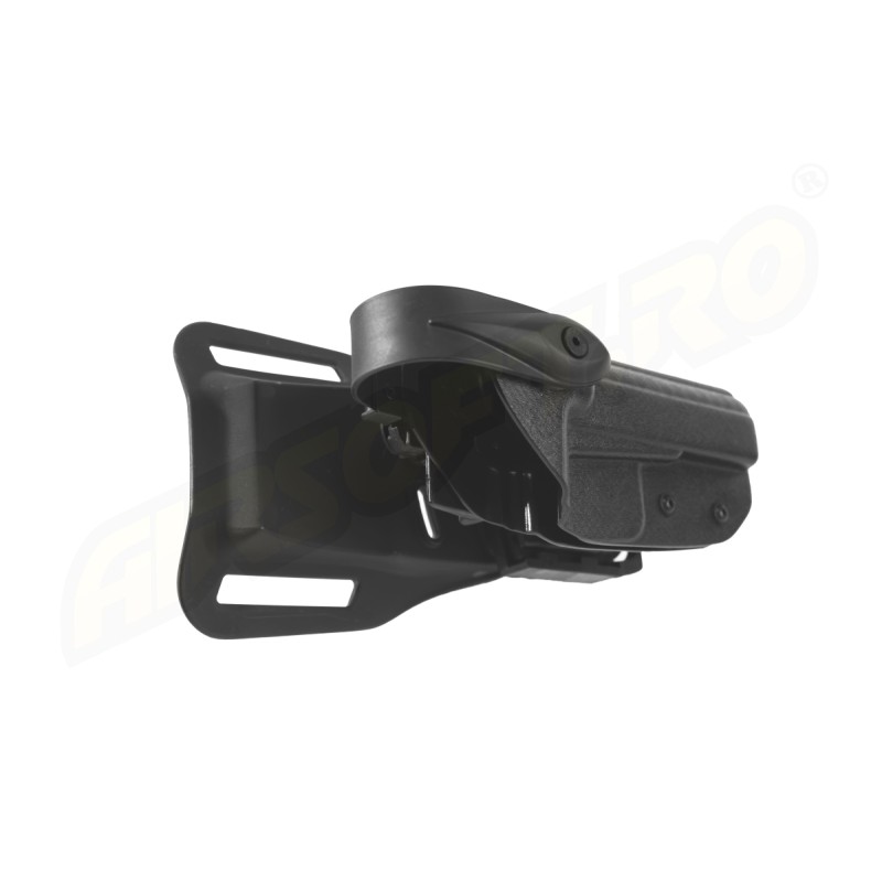 PISTOL HOLSTER MODEL ER40L PLUS RRD SYSTEM FOR MAKAROV - SAFETY LEVEL 4