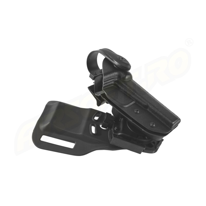 PISTOL HOLSTER MODEL ER40L PLUS RRD SYSTEM FOR MAKAROV - SAFETY LEVEL 4