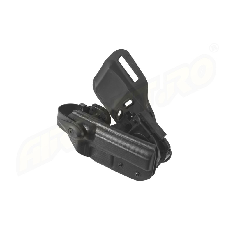 PISTOL HOLSTER MODEL ER40L PLUS RRD SYSTEM FOR MAKAROV - SAFETY LEVEL 4