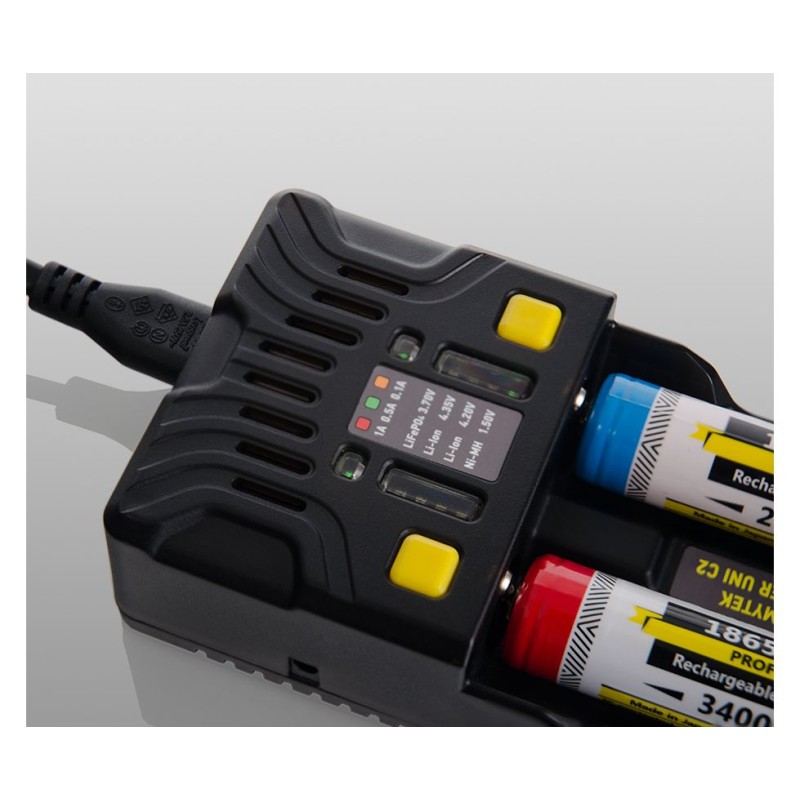 CARICABATTERIE UNIVERSALE ARMYTEK UNI C2 TIPO C