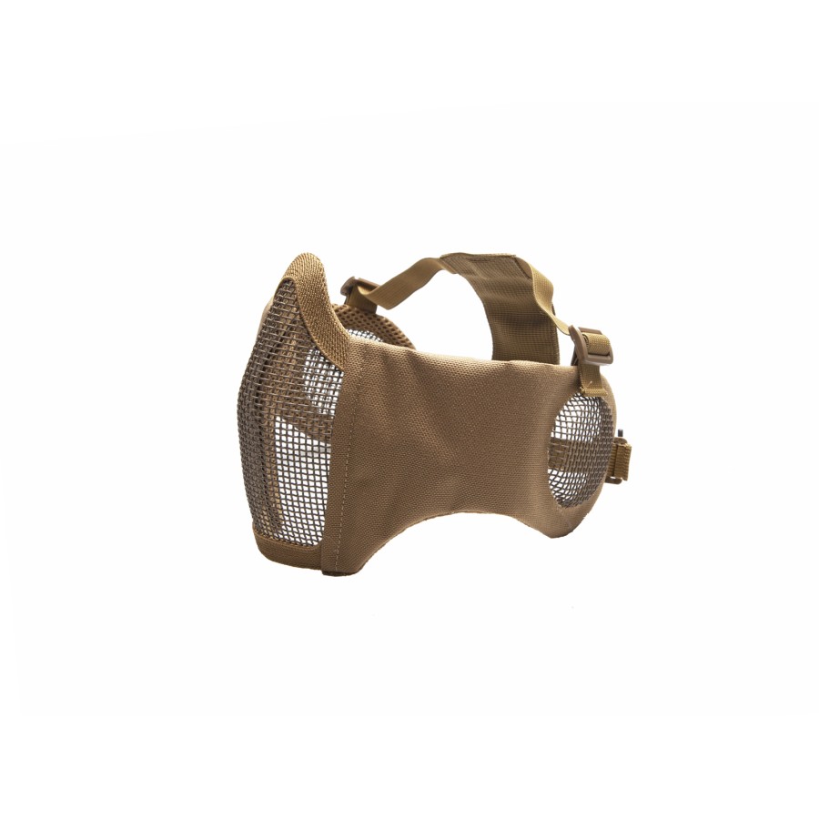 MASCA METALICA CU PROTECTIE URECHI - TAN
