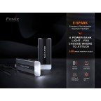 FENIX TORCIA MODELLO E-SPARK, PORTACHIAVI E POWERBANK