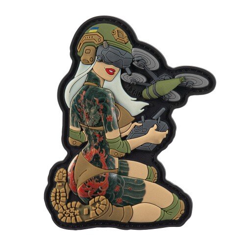 PATCH PVC TACTICAL GIRL YAKUZA V3