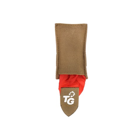 8 FIELDS TG AIRSOFT DEAD RED RAG POUCH - COYOTE
