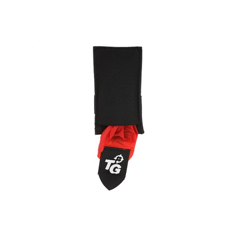 8 FIELDS TG AIRSOFT DEAD RED RAG POUCH -BLACK