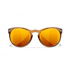 OCHELARI MODEL WX COVERT - LENSES CAPTIVATE POLARIZED BRONZE MIRROR - CRYSTAL ROOTBEER FRAME