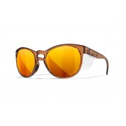 OCHELARI MODEL WX COVERT - LENSES CAPTIVATE POLARIZED BRONZE MIRROR - CRYSTAL ROOTBEER FRAME