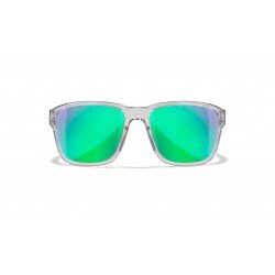 OCHELARI MODEL TREK - LENSES CAPTIVATE POLARIZED GREEN MIRROR - FRAME GLOSS CRYSTAL LIGHT GREY