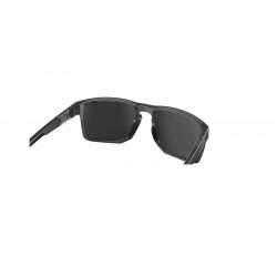 FOUNDER GLASSES - LENSES CAPTIVATE POLARIZED BLUE MIRROR - FRAME GLOSS CRYSTAL GREY