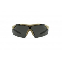 OCHELARI CU PROTECTIE BALISTICA MODEL VAPOR 2.5 - GREY/CLEAR/LIGHT RUST - TAN FRAME
