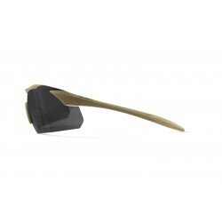 OCHELARI CU PROTECTIE BALISTICA MODEL VAPOR 2.5 - GREY/CLEAR/LIGHT RUST - TAN FRAME