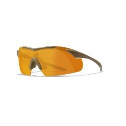 OCHELARI CU PROTECTIE BALISTICA MODEL VAPOR 2.5 - GREY/CLEAR/LIGHT RUST - TAN FRAME