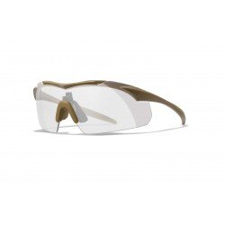OCHELARI CU PROTECTIE BALISTICA MODEL VAPOR 2.5 - GREY/CLEAR/LIGHT RUST - TAN FRAME