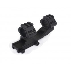 TOP RAIL 25.4MM / 30MM MOUNT BASE - BLACK