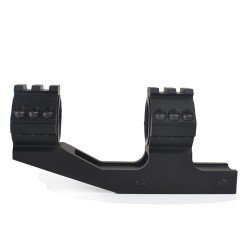 TOP RAIL 25.4MM / 30MM MOUNT BASE - BLACK