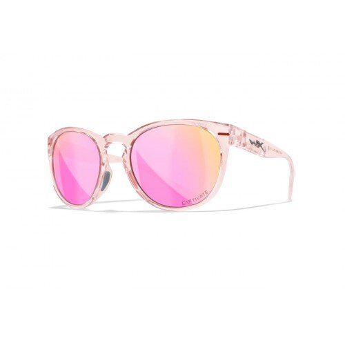 OCHELARI MODEL WX COVERT - LENSES CAPTIVATET POLARIZED ROSE GOLD - GLOSS CRYSTAL BLUSH FRAME