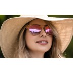 OCCHIALI MODEL WX COVERT - LENSES CAPTIVATET POLARIZED ROSE GOLD - GLOSS CRYSTAL BLUSH FRAME