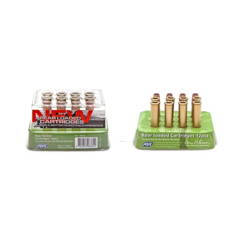 SET DE 12 CARTUSE PENTRU DAN WESSON - CNC - REAR LOAD