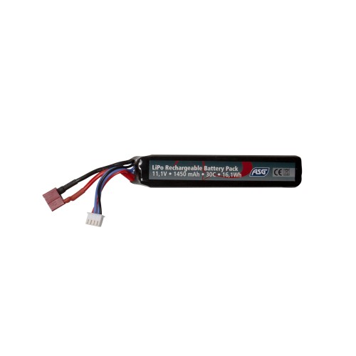 ASG LI-PO BATTERY 11.1V - 1450 MAH - 30C - T-PLUG