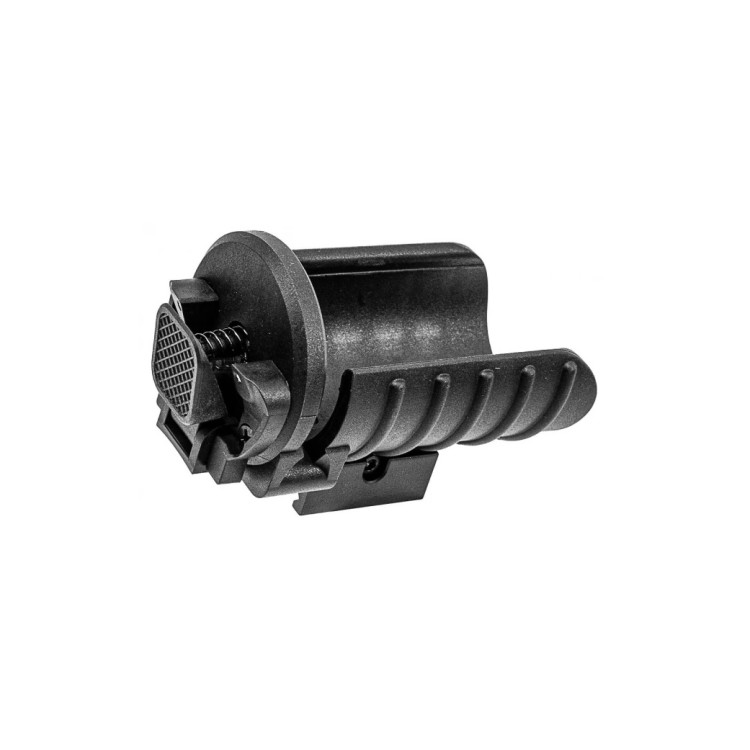 MINI LANSATOR DE GRENADE RIS RAIL PENTRU GRENADA DE 40 MM - NEGRU