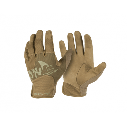 HELIKON ALL ROUND FIT TACTICAL GLOVES - COYOTE / ADAPTIVE GREEN