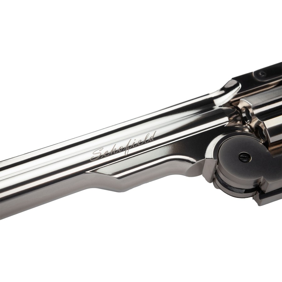 REVOLVER MODEL SCHOFIELD 6 INCH - CO2 - SILVER
