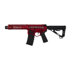 EMG F-1 FIREARMS PDW AEG - ELECTRONIC TRIGGER RED/BLACK