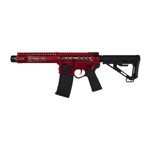 EMG F-1 FIREARMS PDW AEG - ELECTRONIC TRIGGER RED/BLACK