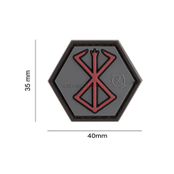 PATCH CAUCIUC - BERSERKER RUNE