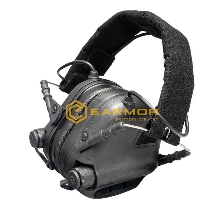 CASTI DE PROTECTIE ANTIFON ACTIVE EARMOR M31 MOD3 - BLACK