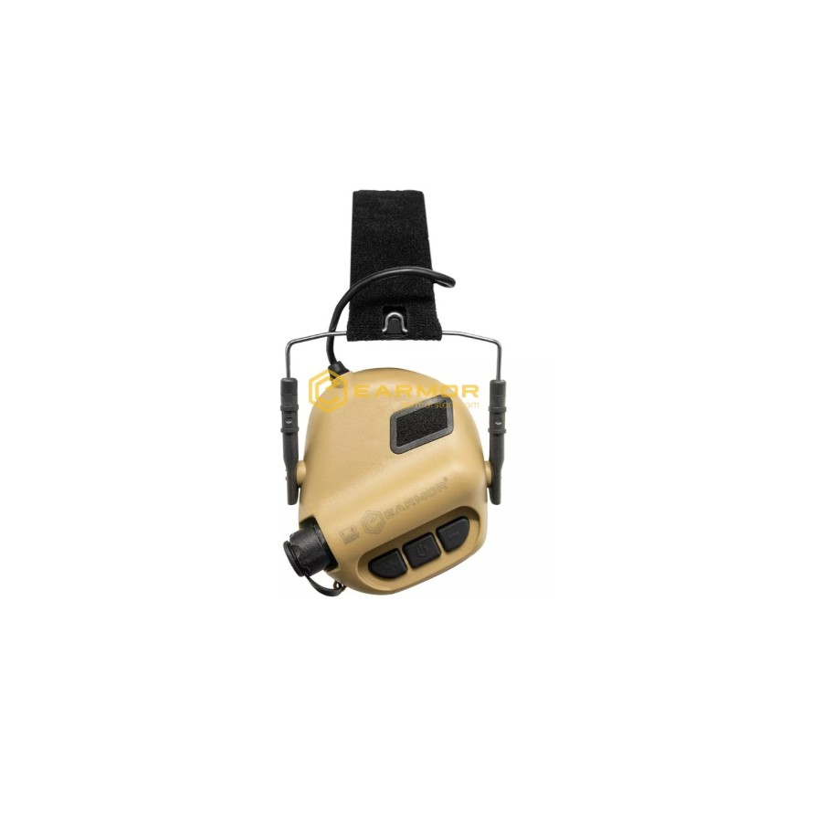EARMOR M31 ELECTRONIC HEARING PROTECTOR  MOD3 - TAN