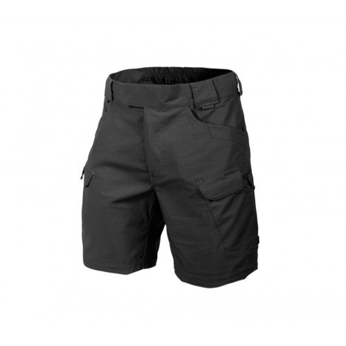 PANTALONI SCURTI MODEL URBAN UTS 8.5 INCH - POLYCOTTON RIPSTOP - BLACK