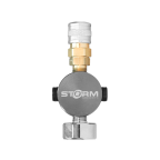 REGULATOR STORM CATEG. 5 ONTANK W/LINE - BLACK