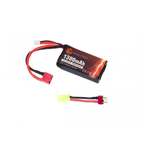 LI-PO - ACUMULATOR ULTRA POWER 7.4V - 1300 MAH - 20C - MINI-TYPE