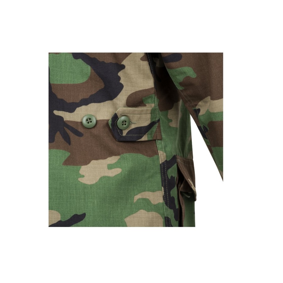 VESTON MODEL BDU - POLYCOTTON RIPSTOP - US WOODLAND