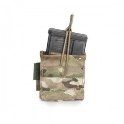 SINGLE OPEN MOLLE POUCH HK417 - MULTICAM