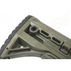 PAT PENTRU AR15 / M16 / M4 STYLE / SHOCK ABSORBING - OLIVE