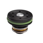 CAP PISTON CNC POM - DOUBLE O-RING BALL BEARING - AEG